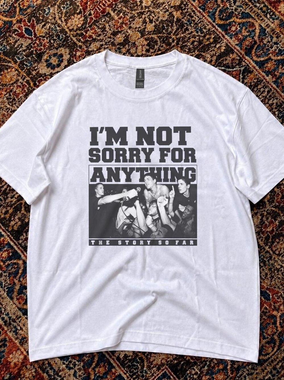 The Story So Far "I'm Not Sorry For Anything" White Graphic Tee